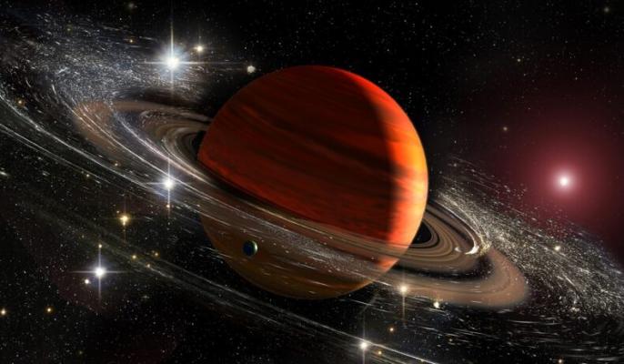 Ce ar fi inelele planetei Saturn, de fapt. Fenomenul care ar fi dus la formarea lor