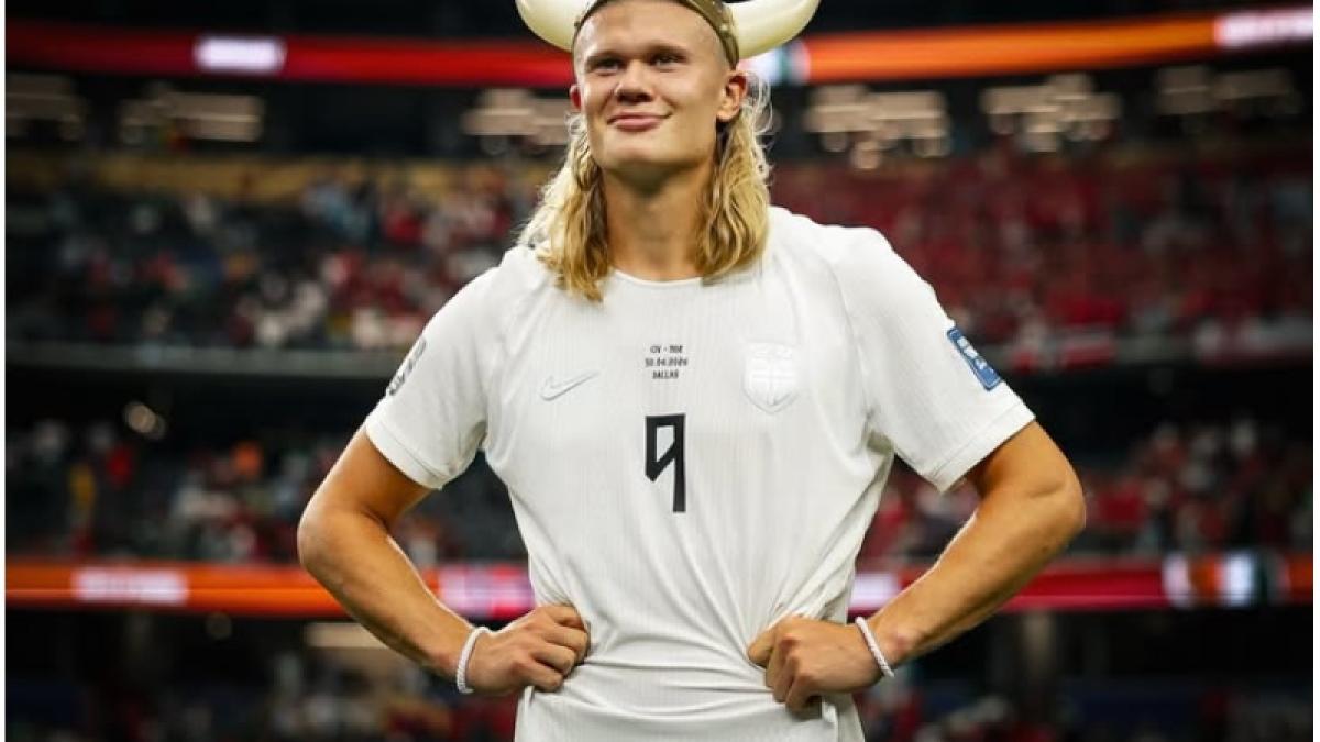 Erling Haaland, „vikingul” care face spectacol pe teren la Mondial. „Mă gândesc la fotbal tot timpul”