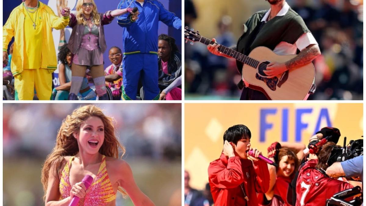 Primul halftime show din istoria Cupei Mondiale. Madonna, BTS, Justin Bieber și Shakira au cântat în fața a mii de spectactori