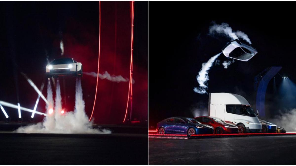 Tesla a prezentat prima mașină zburătoare din lume