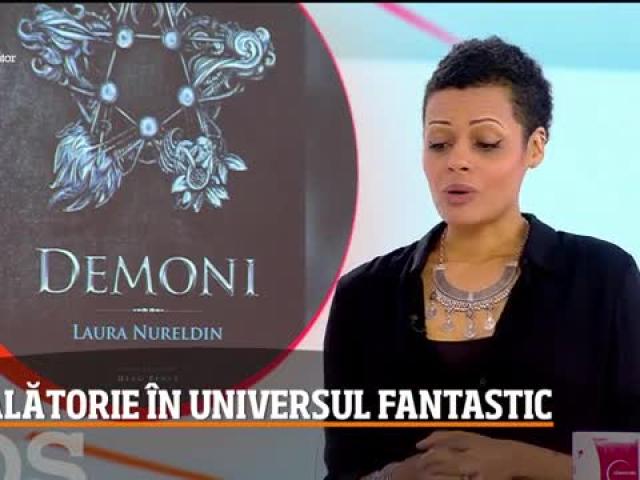 Cum s-a schimbat viața Laurei Nureldin de când s-a retras din presă! Fosta  jurnalistă scrie povești cu demoni și vrăjitoare | Video | Antena 1