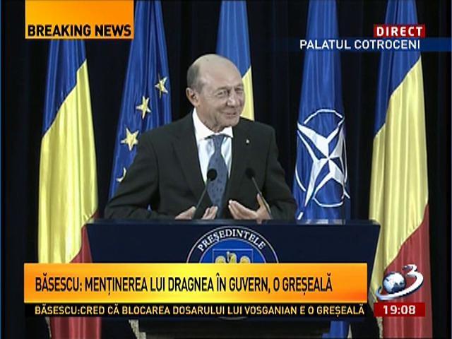 Bucurosi Le Om Duce Toate De E Pace De I Război Ce Spune Băsescu Despre O Nouă Posibilă Suspendare Video Antena 1