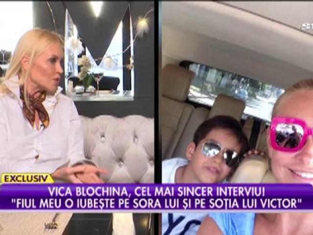 Vica Blochina Cel Mai Sincer Interviu Fiul Meu O Iubeste Si Pe Soţia Lui Victor Piţurcă Video Antena 1