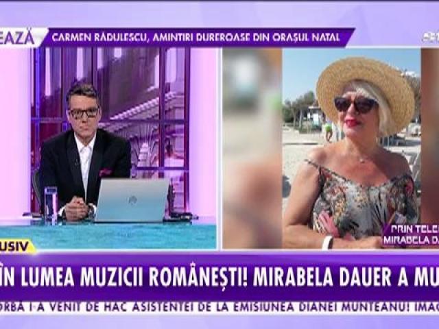 Cum A Murit Mirabela Dauer și Ce S A Intamplat După Această Nebunie Antena 1