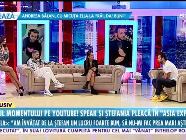 Răi Da Buni Speak Si Stefania Concurenți In Asia Express Vom Avea Sigur Parte De Surprize Acolo Va Fi Ceva Rău Video Antena 1