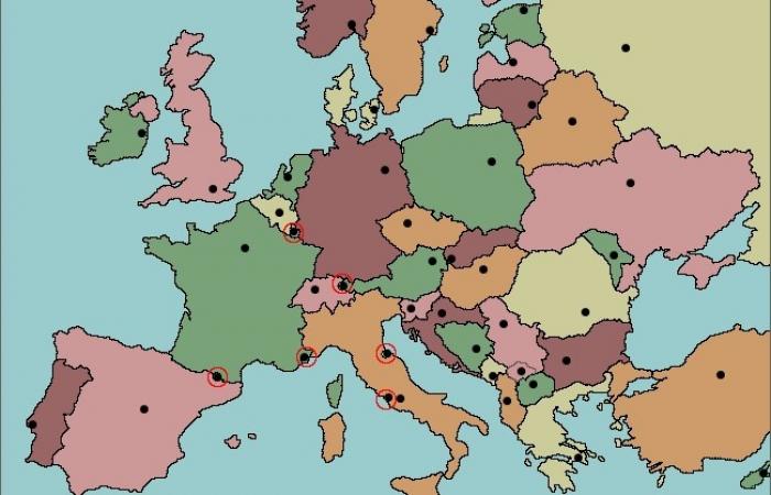 harta muta a lumii test Test Cunoașteți Capitalele Acestor 26 De țări Din Europa harta muta a lumii test