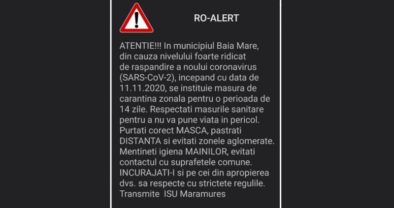 Mesaj RO-ALERT