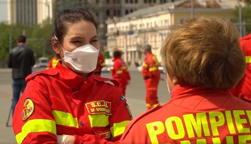 Georgiana Matei este medic la UPU a Spitalului Sfântul Spiridon Iași