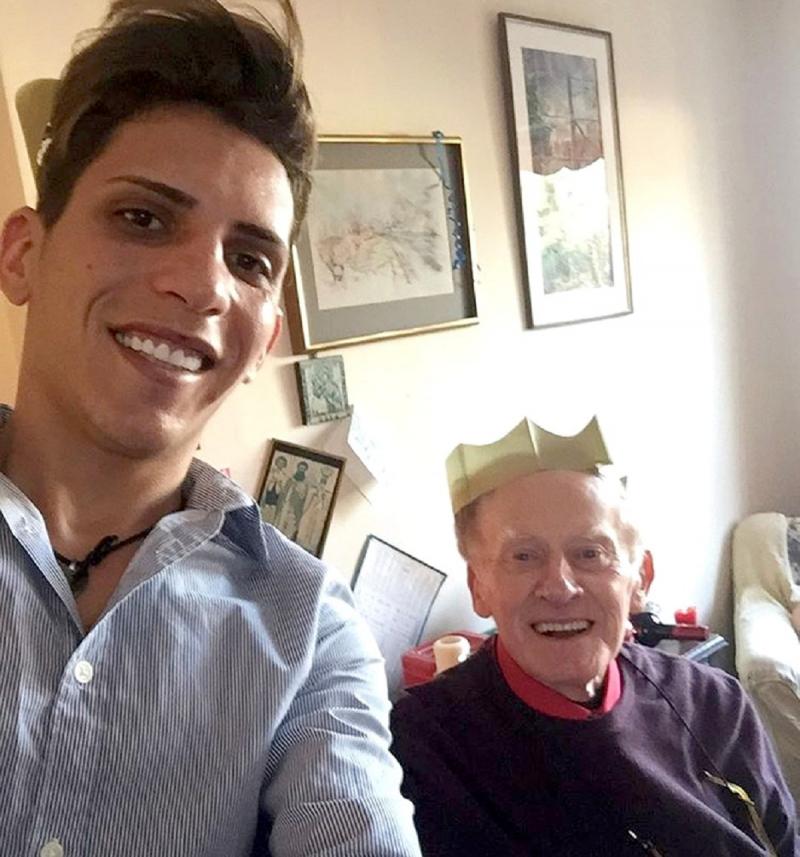 Florin Marin și fostul preot din Marea Britanie