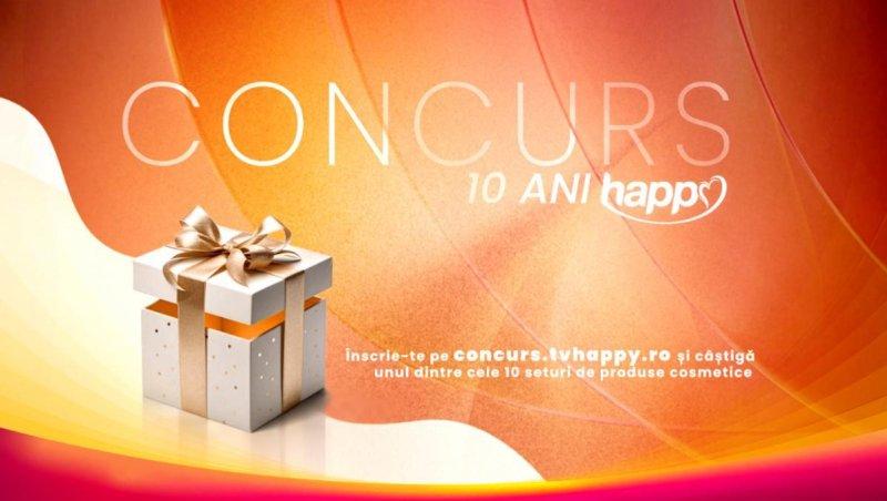 Happy Channel a lansat concursul aniversar al lunii martie: 10 premii la împlinirea a 10 ani de povești captivante