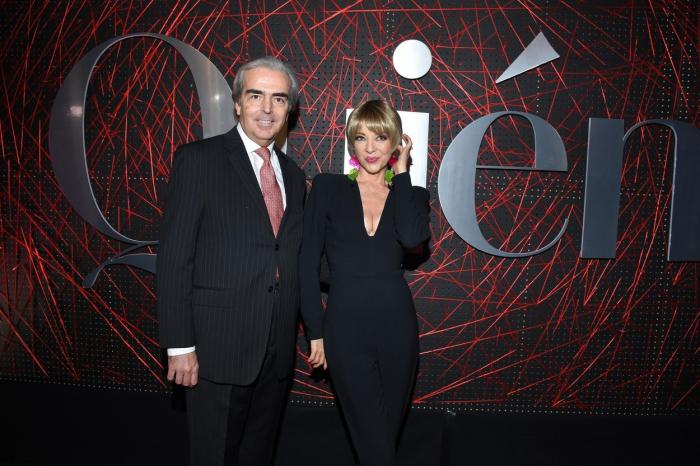 Edith Gonzalez și soțul ei, Lorenzo Lazo Margin