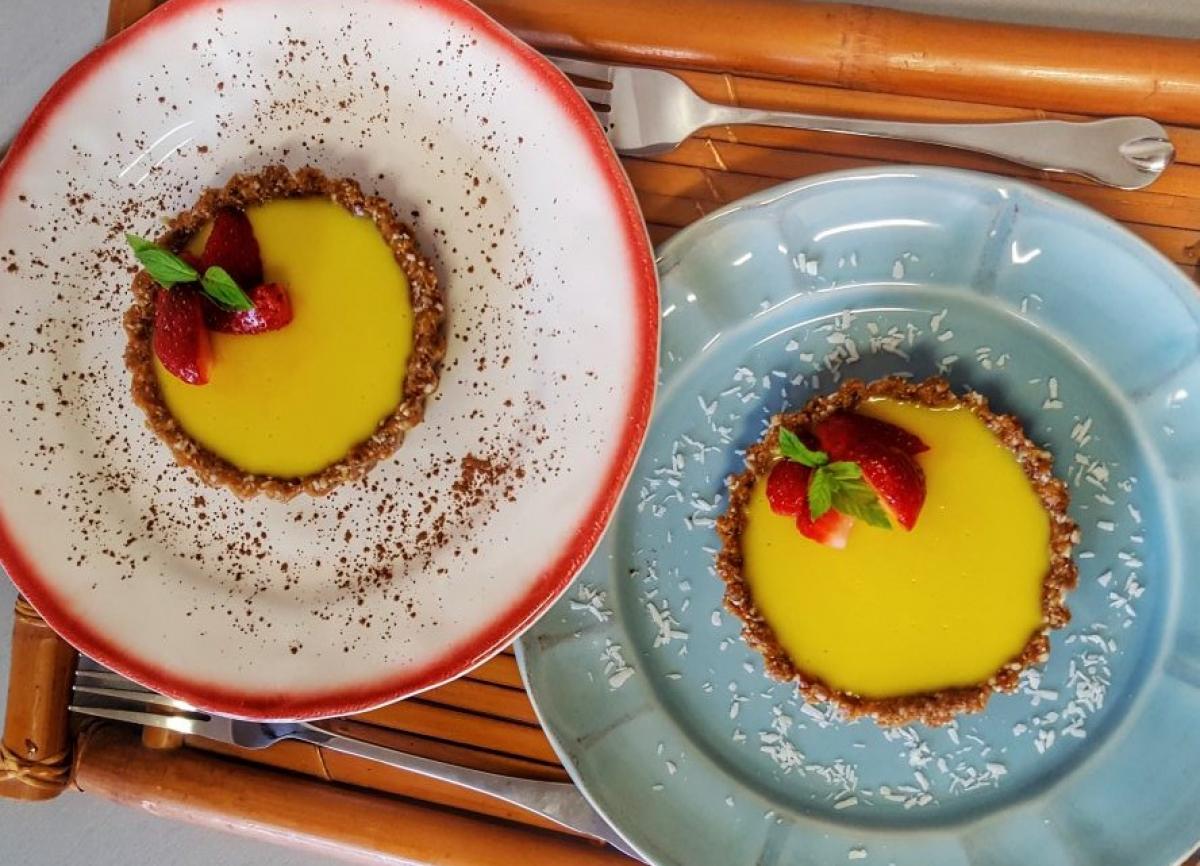 Tartă cu lămâie și fructe - Un desert răcoros