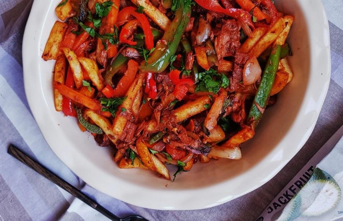 Fajitas cu jackfruit și legume – Când vrei să încerci ceva nou