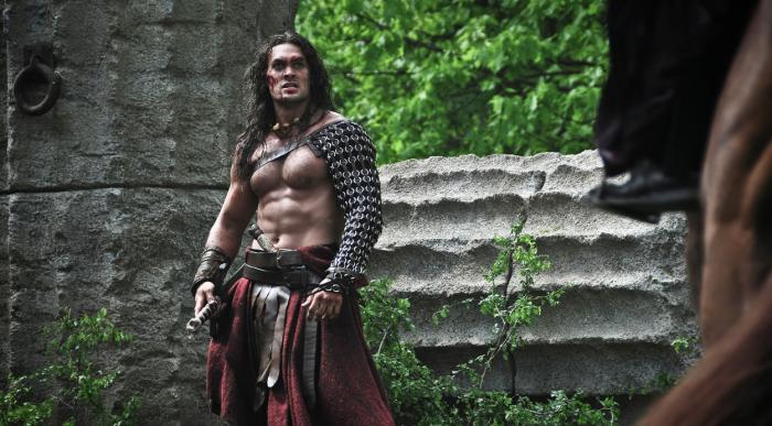 Jason Momoa în filmul Conan