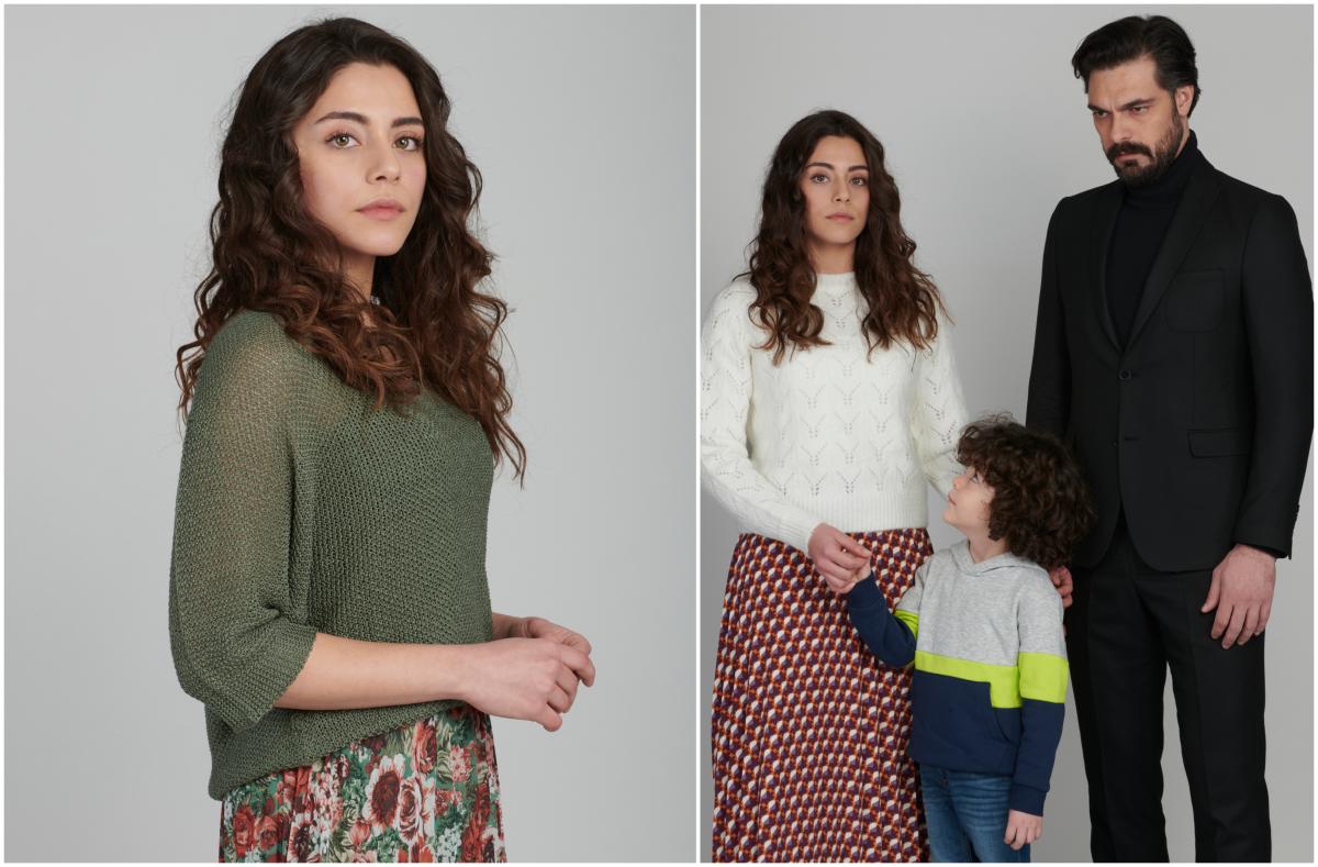 Sila Turkoglu este cunoscută din serialul "Moștenirea", însă puțini știu aceste lucruri despre ea. Iată câteva detalii despre actriță Colaj format din doua fotografii in care apare actrița Sila Turkoglu, alaturi de alti doi actori din serialul Mostenirea