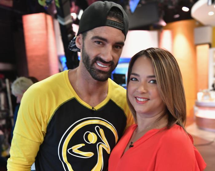 Actrița Adamari Lopez, alături de soțul său, dansatorul Toni Costa