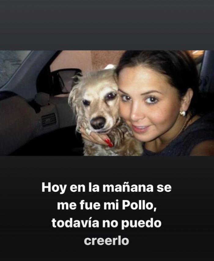 Florencia de Saracho selfie alături de câinele său și un mesaj emoționant