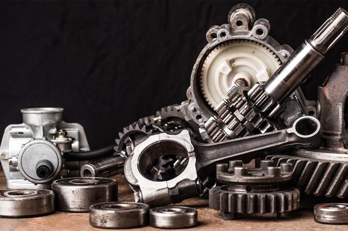 motorul unei mașini BMW