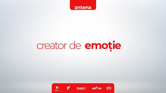 fundal alb cu scris roșu, noul concept antena