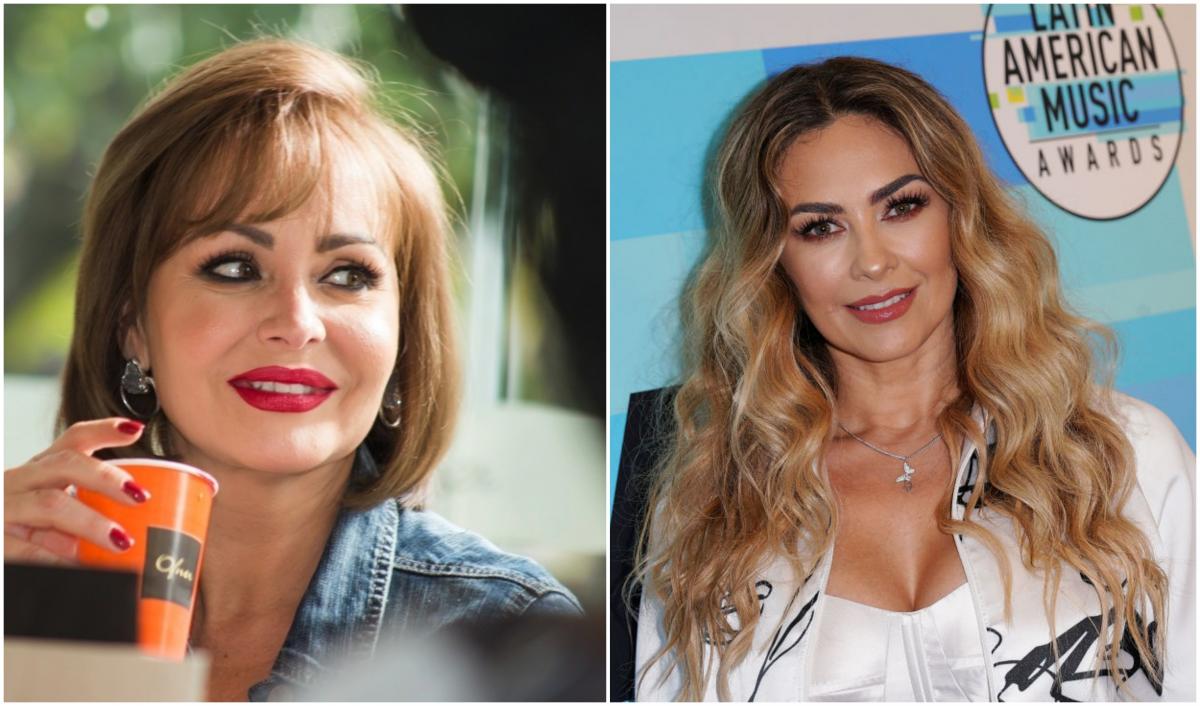 Gabriela Spanic are părul scurt, bobo și Aracely Arambula are părul lung, desprins