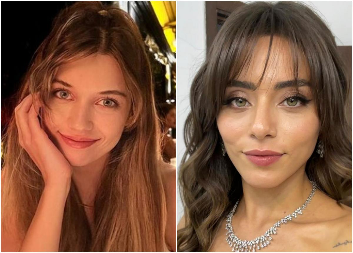 Afra Saracoglu are părul desprins și Sila Turkoglu părul desprins si ondulat