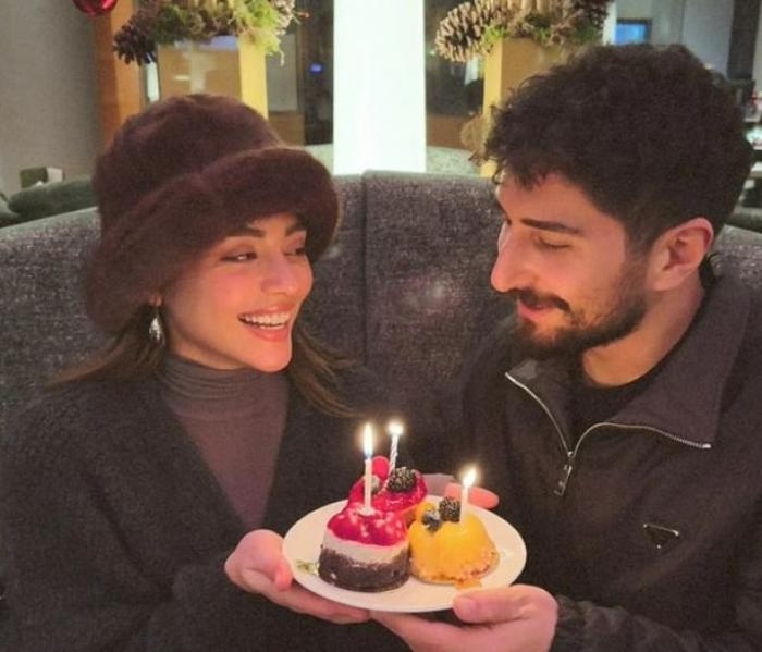 actriță alături de iubit