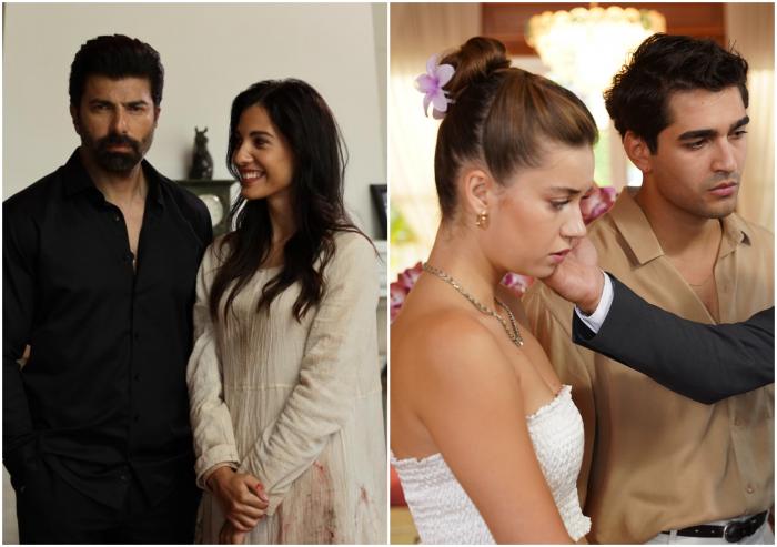 actori stau aproape unul de celălalt