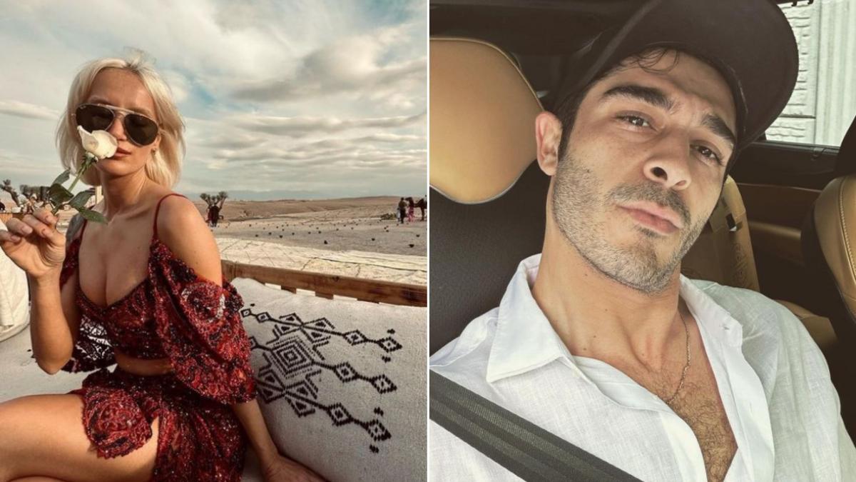 colaj de imagini cu didem soydan si burak deniz