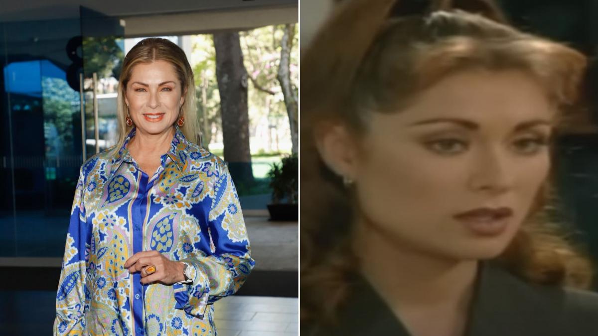colaj de imaginici cu leticia calderon in prezent si in telenovela esmeralda