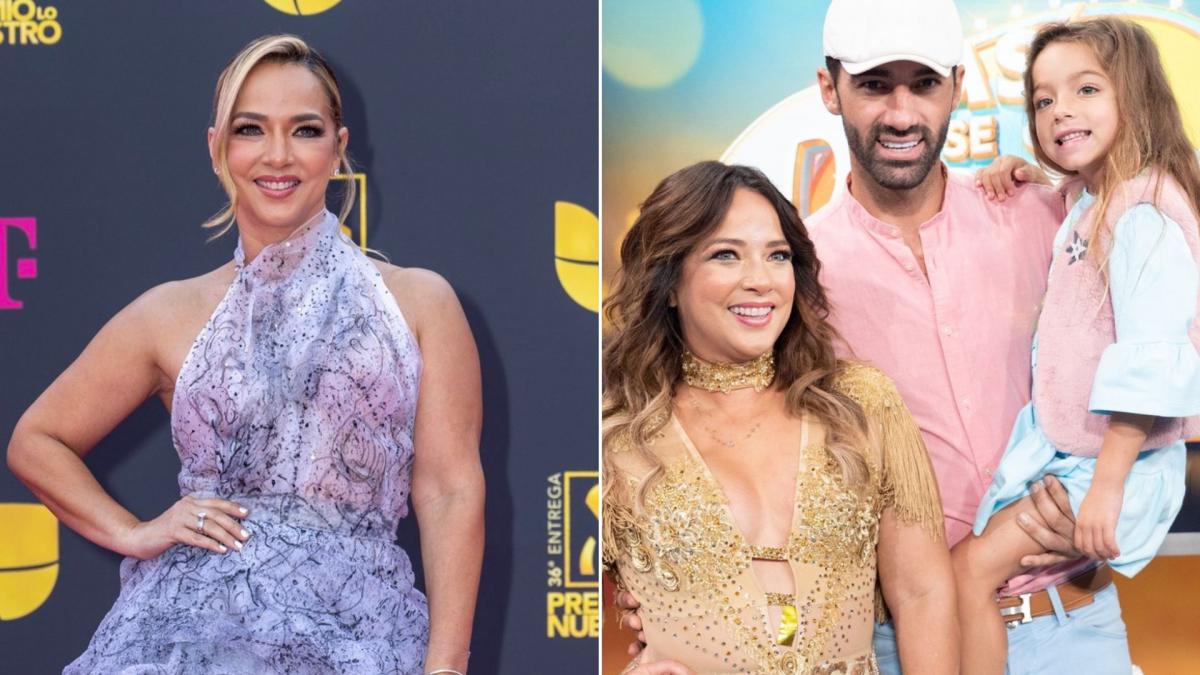 colaj de imagini cu adamari lopez si familia sa