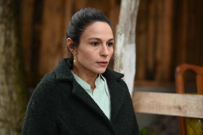 actriță pe platourile de filmare
