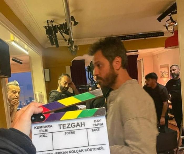 actor pe platourile de filmare