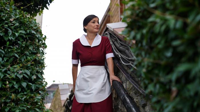 actriță pe platourile de filmare