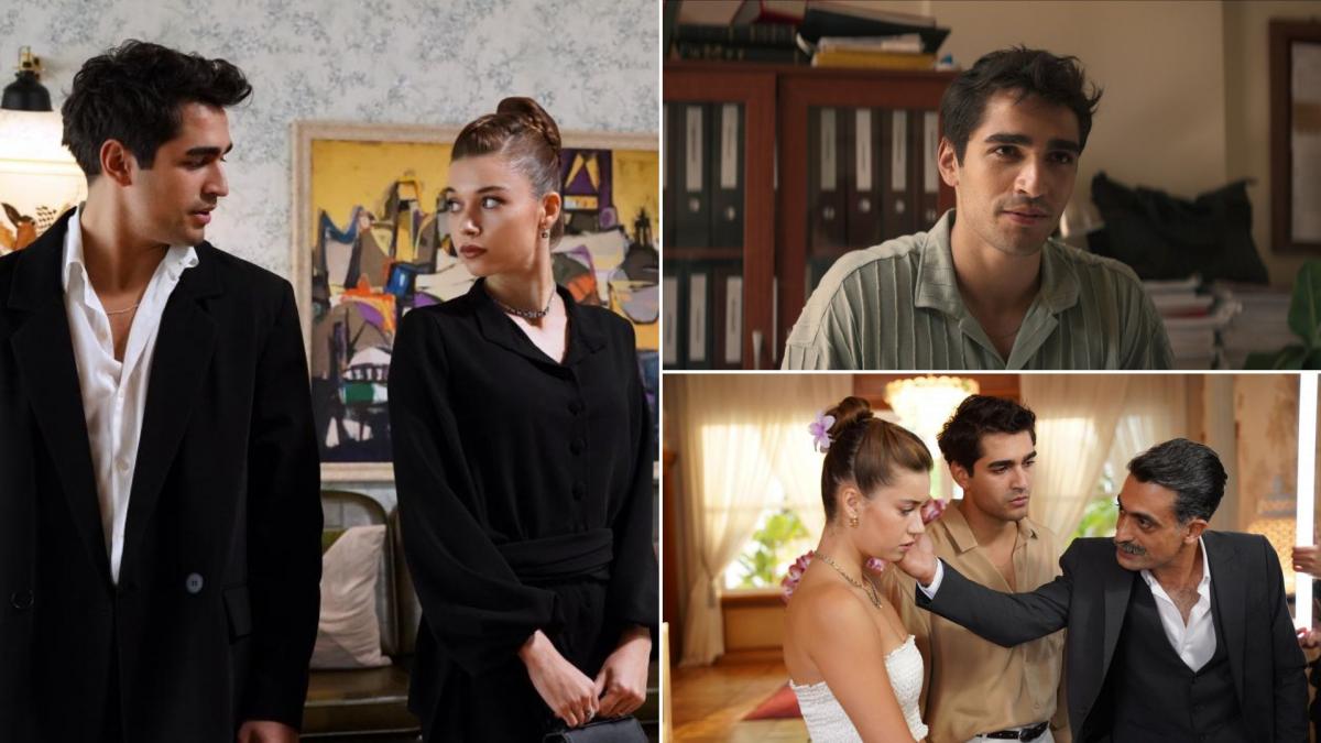 colaj de imagini cu Afra Saraçoğlu și Mert Ramazan Demir