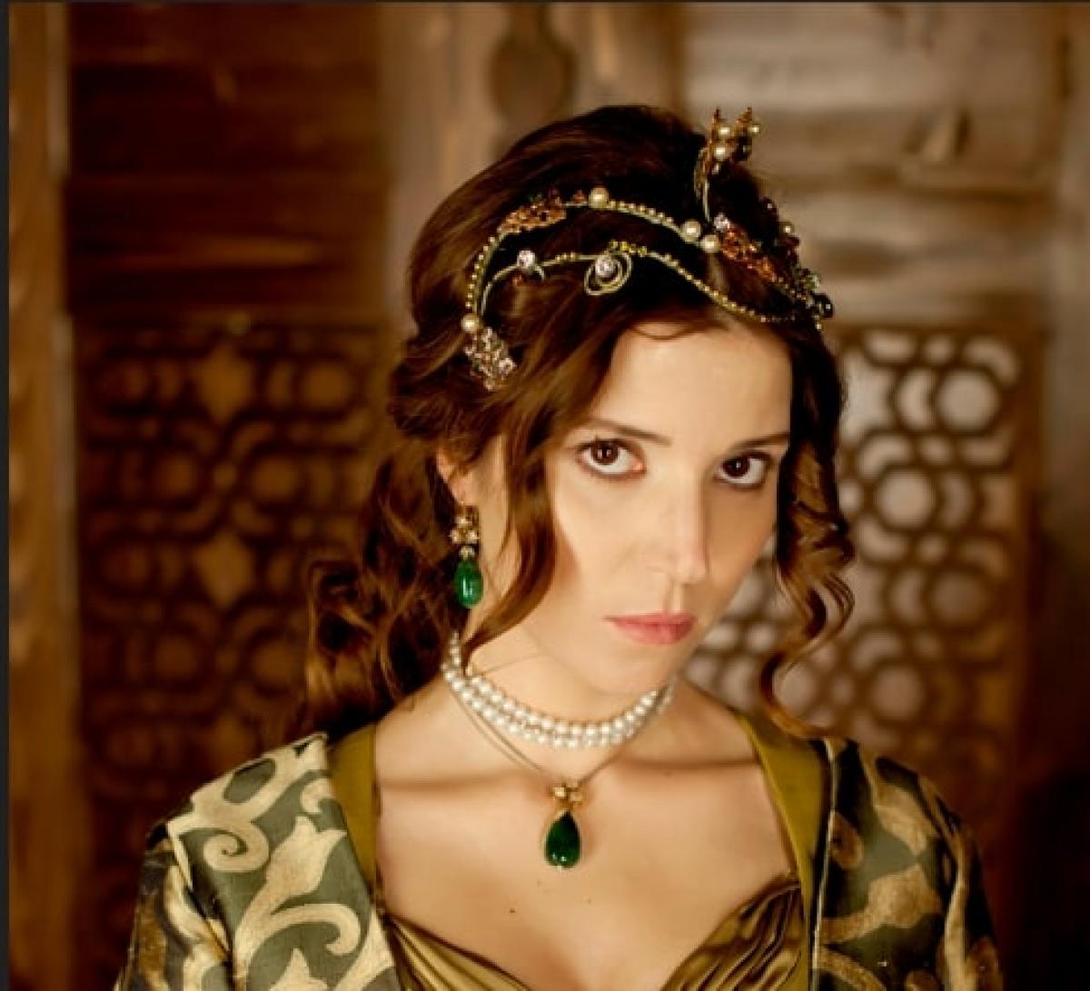 actriță pe platourile de filmare