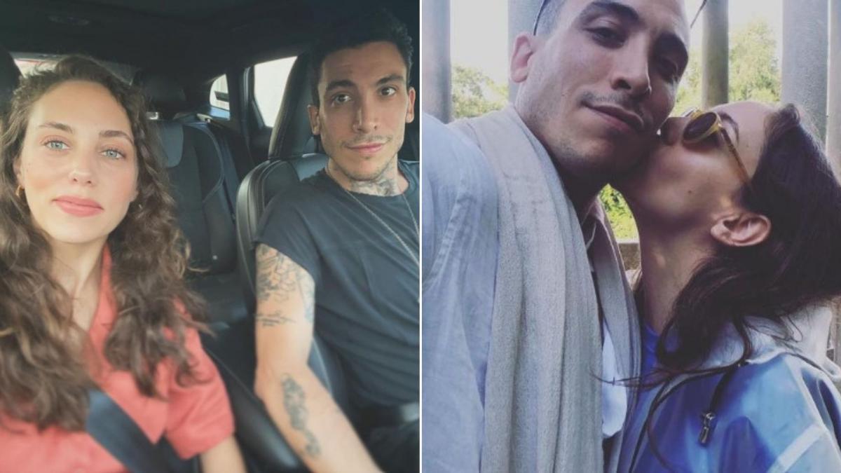 colaj de imagini cu Can Bonomo și Öykü Karayel