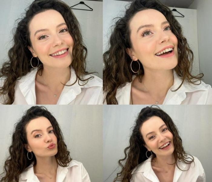 actriță în diferite ipostaze