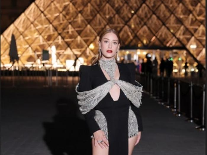 actriță în fața camerei