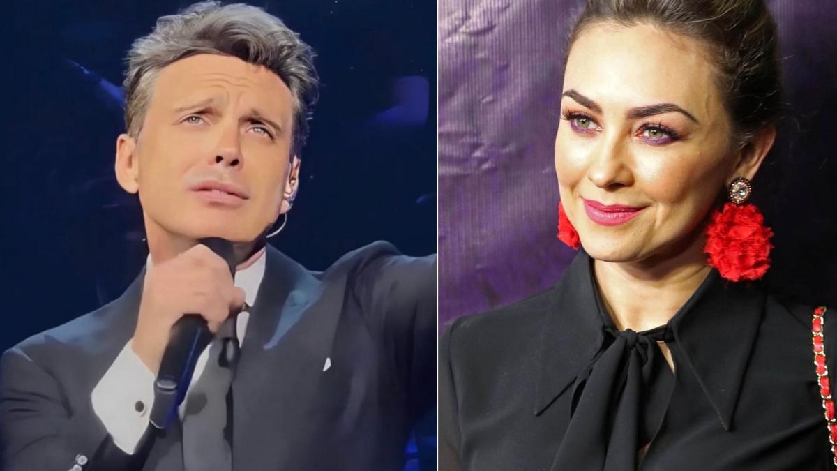 Luis Miguel și Aracely Arambula în diferite fotografii