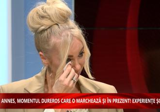 Photo for the article Annes a izbucnit în lacrimi! Motivul? Duminică, la „Spynews TV”