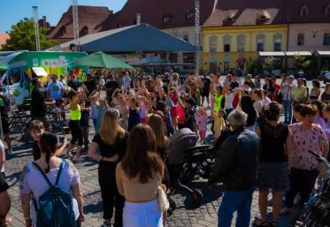 RADIOAVENTURA 2024, Ziua 4: Morning ZU live în Piața Mare din Sibiu
