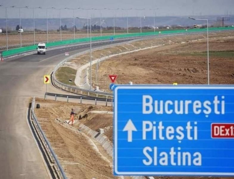 Centura orașului Slatina, parte din Drumul Expres Craiova-Pitești, va fi inaugurată mâine