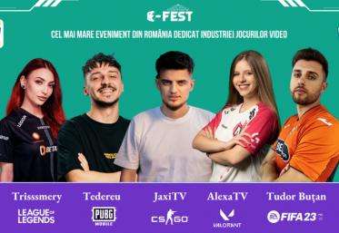 POLI E-FEST îți dă întâlnire la prima ediție a celui mai așteptat eveniment dedicat industriei jocurilor video