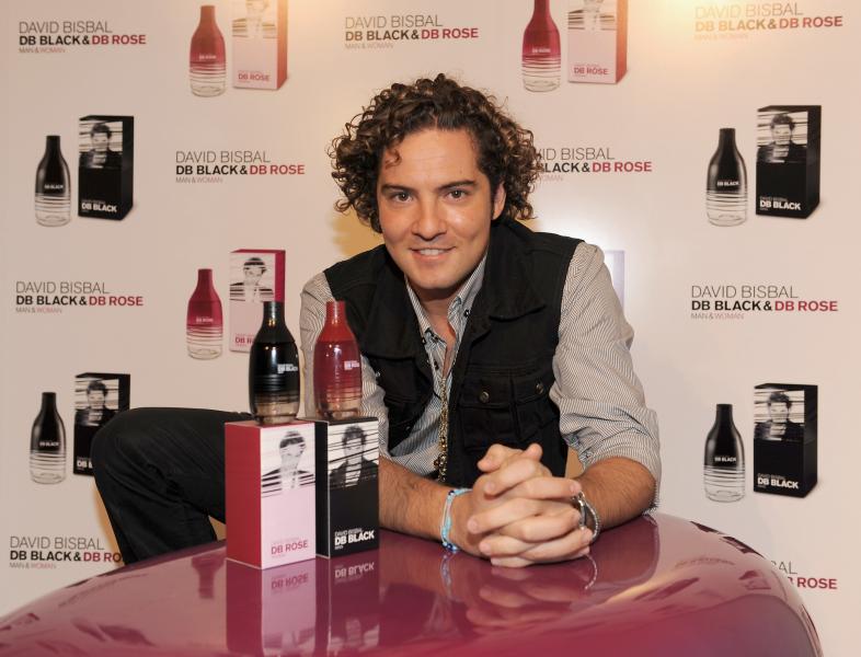 David Bisbal a lansat la Madrid propriul parfum