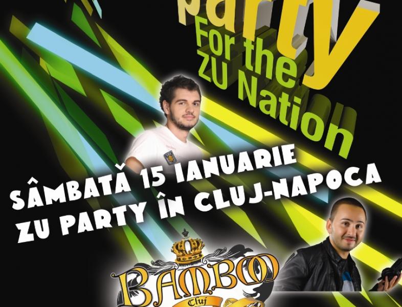 Sambata ai ZU Party in Cluj Napoca. Adi Mihaila si Emil Lassaria