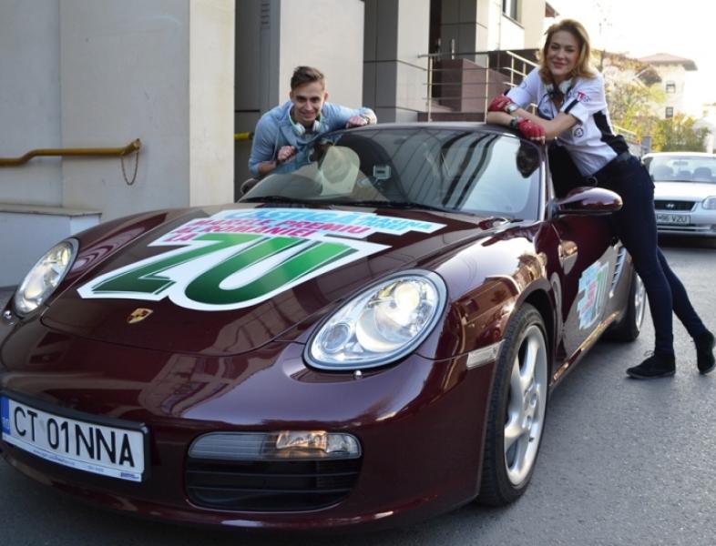 Turul României cu Porsche Boxster. Roxana Ciuhulescu la volan. Jurnal de bord