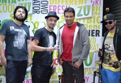 Reuniune în direct la Radio ZU. GAZ PE FOC cântă live în studio