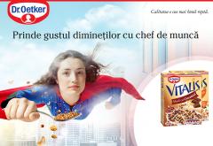 Dimineti "amortite" la munca? Castiga cu Vitalis de la Dr. Oetker la Radio ZU