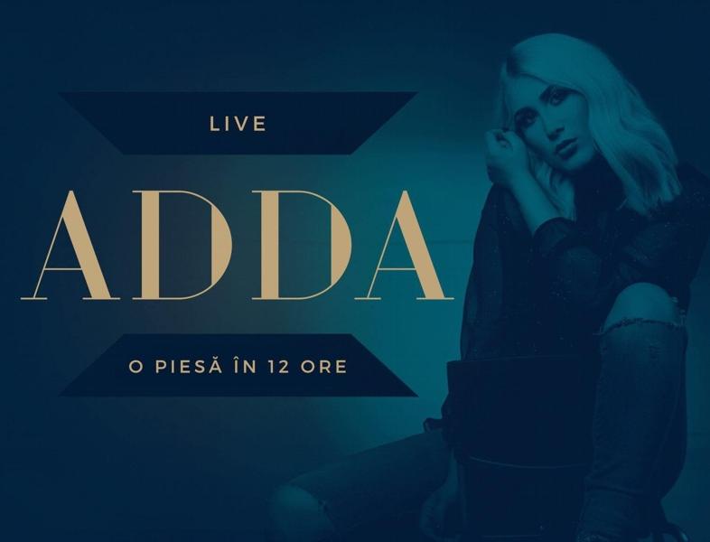 ADDA îți arată live ACUM pe Facebook cum compune o piesă în 12 ore