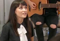 Trei piese noi de la Irina Rimes cântate live în sufrageria ei
